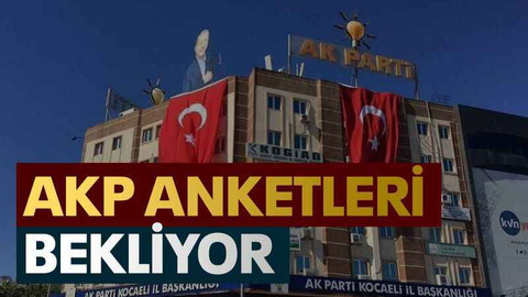 AKP anketleri bekliyor